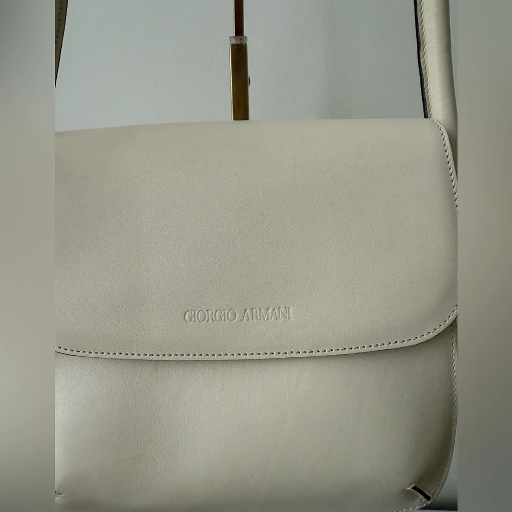 Vintage Giorgio Armani La Prima Shoulder Bag - Picture 2 of 11